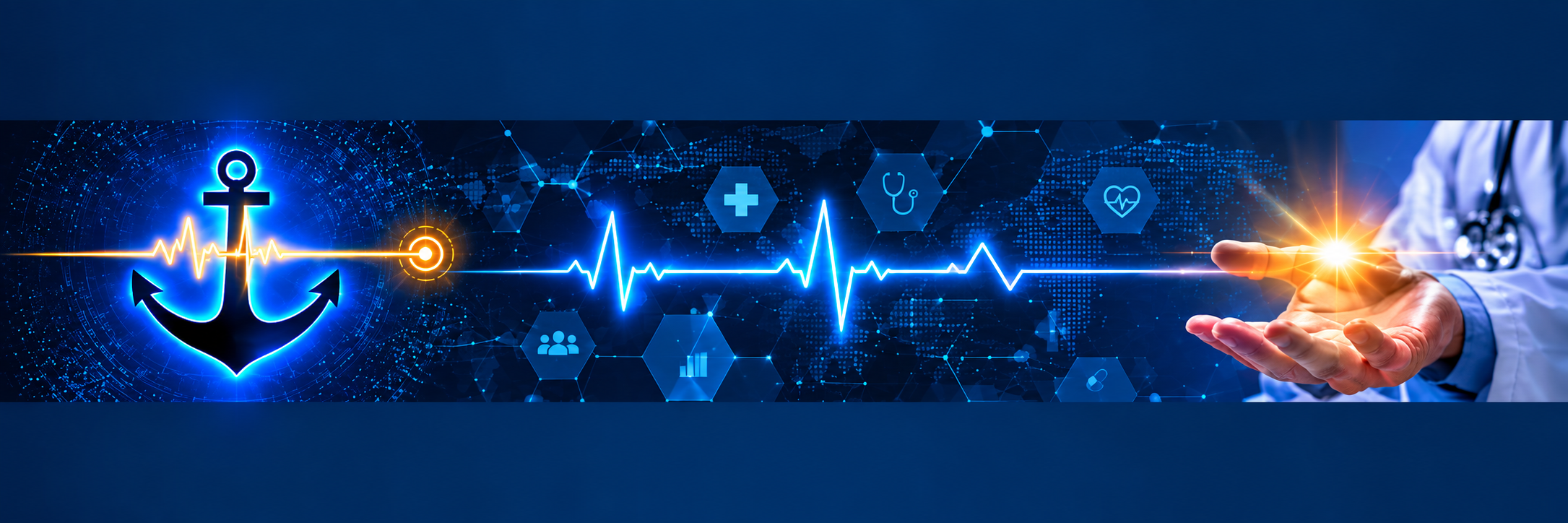 Healthcare digital network visualization